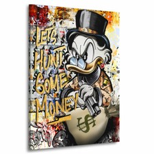 Leinwand Bild Dagobert Comic