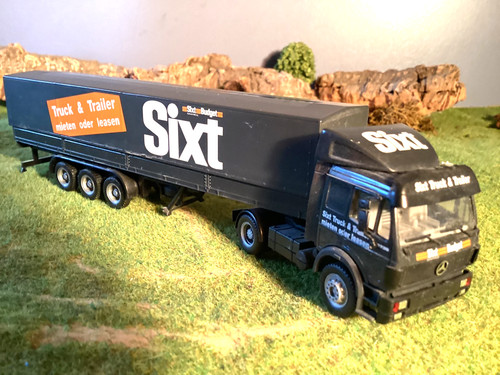 Herpa lkw sattelzug spedition - lkw,