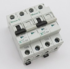 2x Sicherungsautomat Klöckner Moeller FAZ-C1/1N Leitungsschutzschalter 1A 1p+N