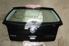 Heckklappe Kofferraumklappe Bluemotion Heckspoiler Farbe schwarz 041 Polo 1.4