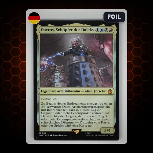 Mtg davros dalek creator - -,