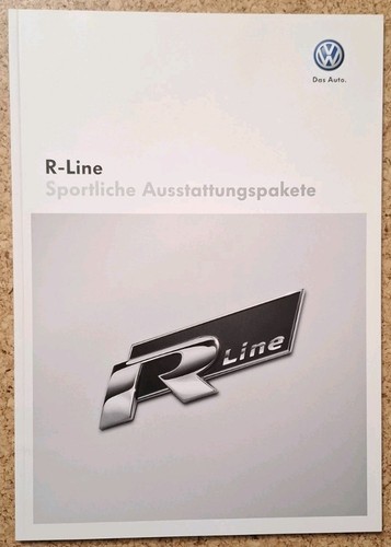 Prospekt von line golf - r-line, (golf