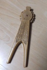 Nussknacker Holz Mid Century Schön Verziert Weihnachten 