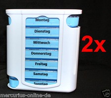 2x 7 Tage Pillendose -