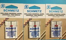 Zwillingsnadel // Doppelnadel