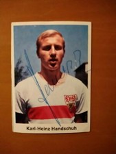 Karl-Heinz Handschuh, Original-Autogr., ⚽70/71,VFB Stuttgart,#203, Bergmann?