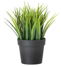 IKEA FEJKA Künstliche Topfpflanze, In/Outdoor Gras, 9 cm, 3", BRANDNEU
