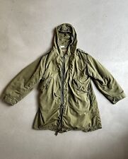 Vintage US Army M51 M-1951 Fishtail Parka M65 Mod, Complete Set With Liner