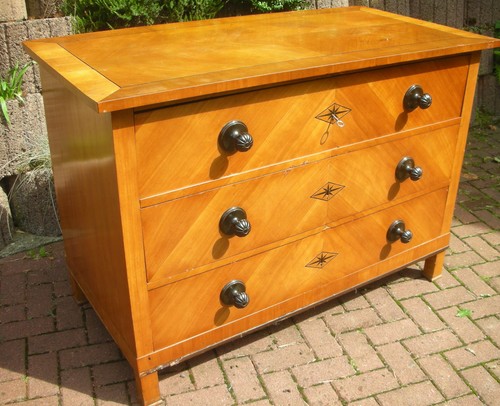 Biedermeier kommode sekretär - biedermeier,