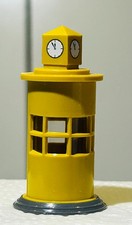 Wiking Sondermodell Zubehör runde Telefonzelle gelb ladenneu