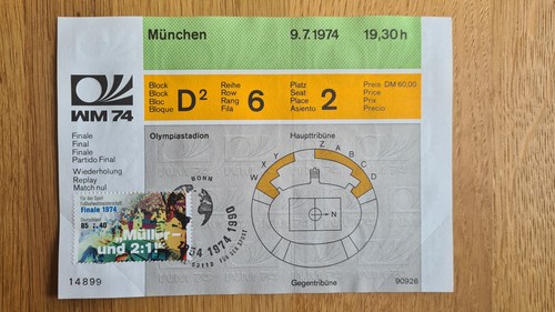 Ticket 1974 finale - ticket, wm