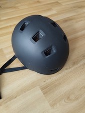 Skatehelm für Kinder, Kopfumfang 55-58cm, Schwarz Btwin