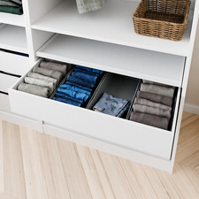 Organizer für PAX Schublade Komplement, Boxen für Kleiderschrank Organisation