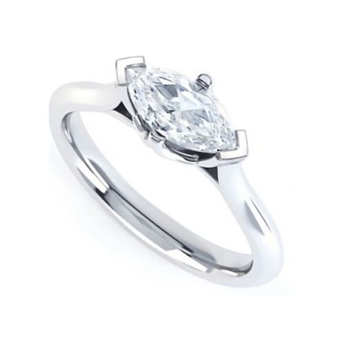 Diamant verlobungsring k - 14,