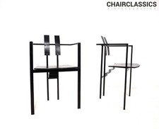 KFF Trix Memphis 2er Set Esszimmerstühle von Karl Friedrich Förster, 1988