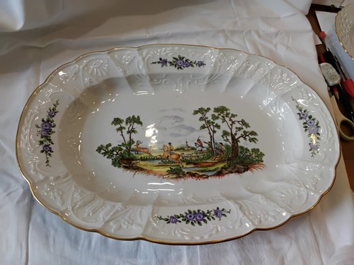 Meissen porzellan platte - meissen,