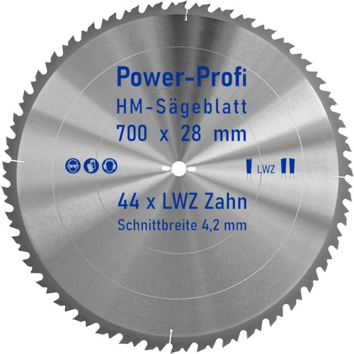 Sägeblatt 700 mm lwz - x, 28