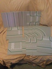 Lego 20 Stück Straßenplatten  mit Fahrradweg(1xRennstrecke)