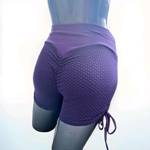 High waist sport shorts lila - high,