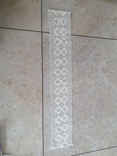 Spitze Häkel Handarbeit 68x 11 cm Nähen Handarbeit