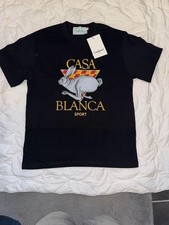 Casablanca T-Shirt Schwarz