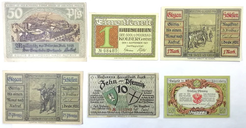Notgeldscheine deutsches - notgeldscheine,