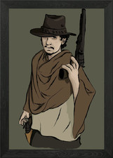 Western Gunslinger Gerahmtes
