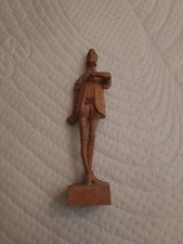 Vintage 50s/60' OURO ARTESANIA Spain 7 3/4" Don Quijote Carved Wood Figure