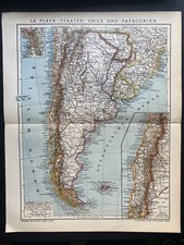 antike historische Landkarte