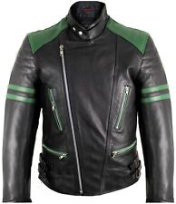 Retro Lederjacke Herren