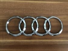 Audi Logo - original Audi Ringe - A3/S3/RS3 8V Emblem hinten - Chrom glänzend