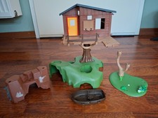 Playmobil Baumhaus Boot Felsen