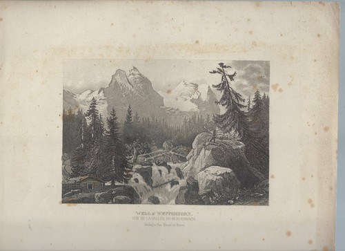 Das wetterhorn - wetterhorn, u.