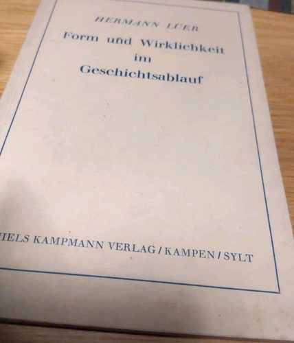 961 form und - wirklich, im