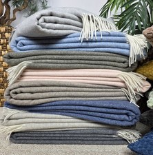 Kaschmirdecke Merinowolle -