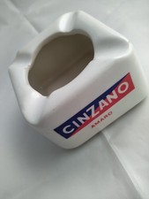 Cinzano Aschenbecher Porzellan | Vintage Italien Werbung Sammler