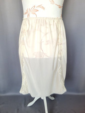 Vintage rock satin spitze - rock,