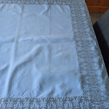 Tischdecke Tafeldecke Kaffeedecke Decke  hellblau