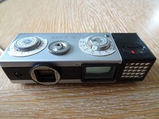 Edixa 16 Miniaturkamera Kamera  Camera m Belichtungsm.  u Lederetu