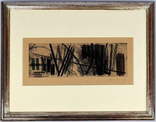 Hartung 1953 signierte - 3., [1953].