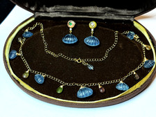 Set kette anhänger ohrringe - set,