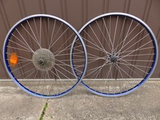 ALESA 6021 26" Laufradsatz Felgen Shimano LX Naben 7x  100/135 mm 36 L. RETRO