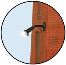 Viessmann N 6442 Wandlaterne mit LED warmweiss