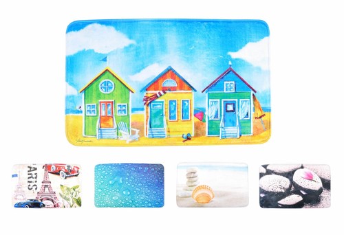Fotodruck badematte 80x50cm - fotodruck,