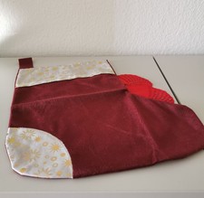 Weihnachtssack Nikolaussack Geschenkebeutel Weihnachtsmann Tasche zum hängen