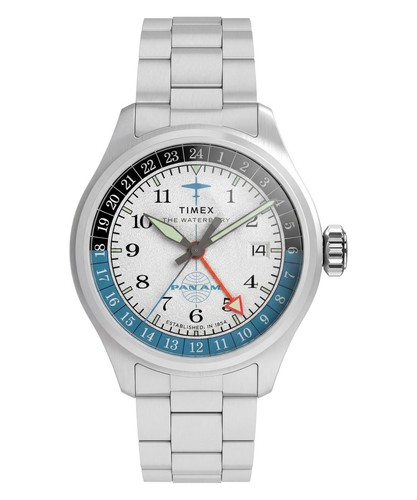 Timex pan waterbury gmt - pan, am