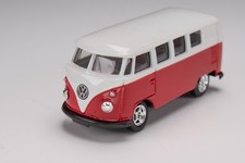 Welly #2221 VW Volkswagen Bulli T1 Microbus 1962 Caravan Die-Cast Modell 1:64
