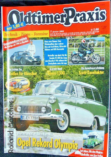 Oldtimer praxis opel - oldtimer, 1-04+opel