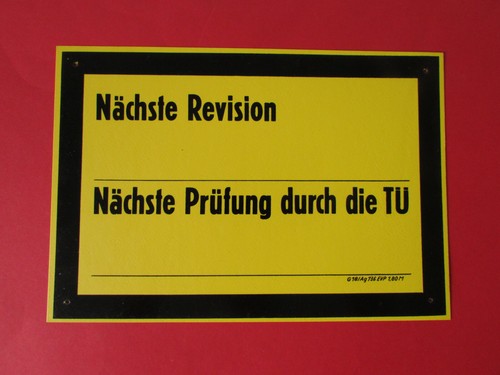 Altes ddr schild hinweisschild - ddr,