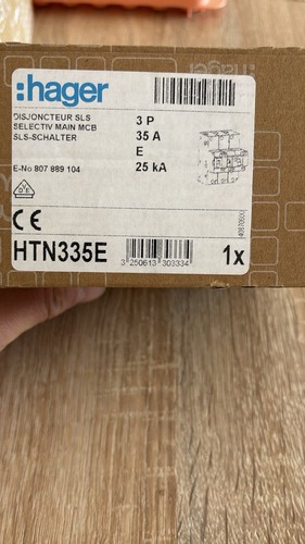 Hager htn335e sls schalter - hager, sls-schalter
